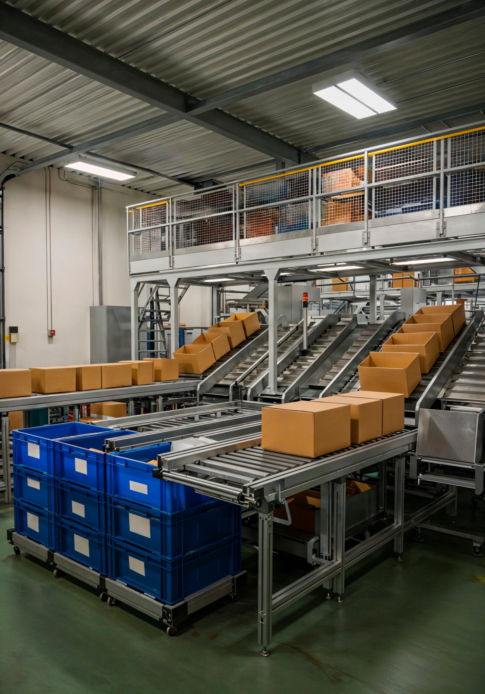 warehouse logistics sorting system